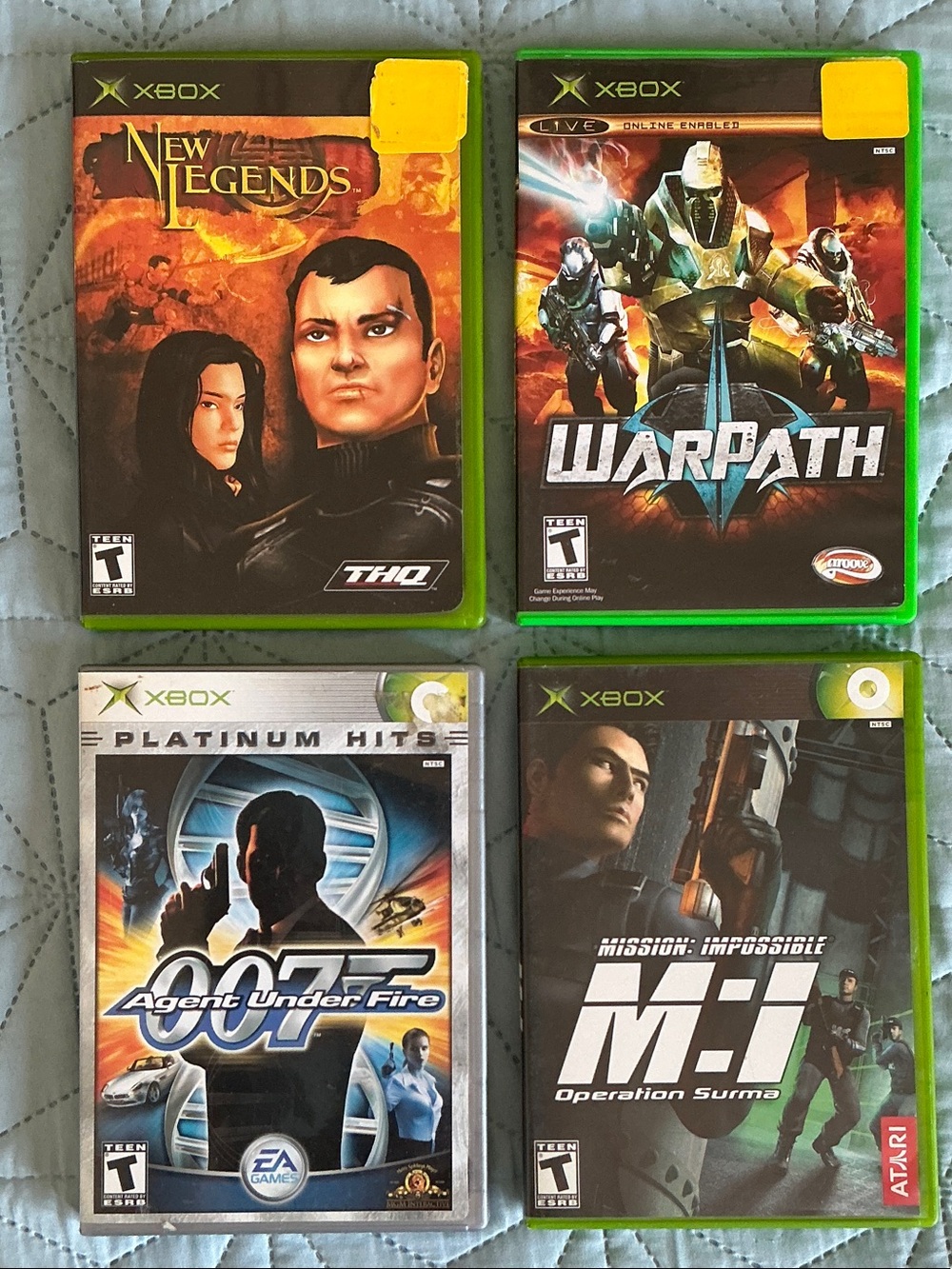 Xbox Video Game Lot